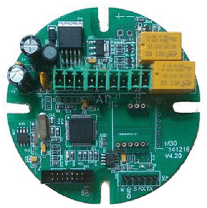 Prototype pcb assembly for hydrogen sulfide detection alarm